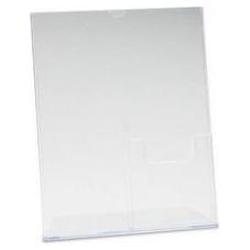 Deflecto Corporation Superior Image® 8-1/2 x 11 Sign Holder with 4 Wide Front Literature Pocket (DEF590501)