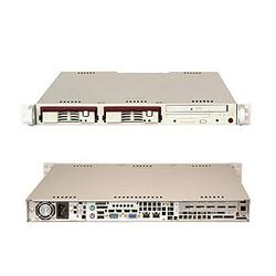 SUPERMICRO COMPUTER Supermicro SuperServer 6014V-T2B Barebone System - Intel E7320 - Socket 604, Socket 604, Socket 604 - Xeon, Xeon LV - 800MHz Bus Speed - 8GB Memory Support - CD