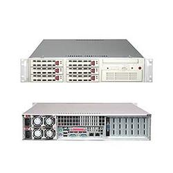 SUPERMICRO COMPUTER Supermicro SuperServer 6024H-32R Barebone System - Intel E7520 - Socket 604 - Xeon (Dual Core), Xeon), Xeon) - 800MHz Bus Speed - 16GB Memory Support - CD-Reade