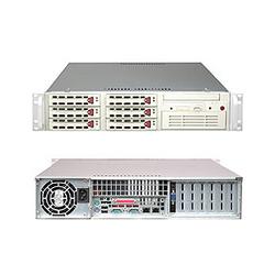 SUPERMICRO COMPUTER Supermicro SuperServer 6024H-82 Barebone System - Intel E7520 - Socket 604, Socket 604, Socket 604 - Xeon, Xeon LV - 16GB Memory Support - CD-Reader (CD-ROM) -