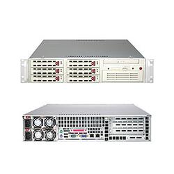 SUPERMICRO COMPUTER Supermicro SuperServer 6024H-82R Barebone System - Intel E7520 - Socket 604, Socket 604, Socket 604 - Xeon, Xeon LV - 16GB Memory Support - CD-Reader (CD-ROM) -