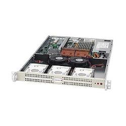 SUPERMICRO COMPUTER Supermicro SuperServer SYS-6015B-NiB Barebone System - Intel 5000P - Socket J - Xeon (Quad Core), Xeon (Dual Core) - 1333MHz, 1066MHz, 667MHz Bus Speed - 32GB M