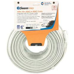 Swann RG59 Coaxial Cable with Integrated DC Power Cable - 98.43ft
