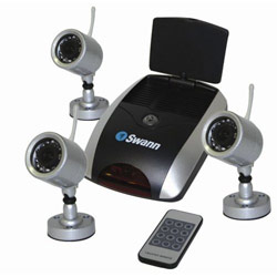 Swann THREE PACK 2.4 GHZ SURVEILLANCE CAMERAS