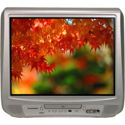 Sylvania CD202SL8 20 TV/DVD Combo - 20 - CRT - ATSC - 181 Channels - 4:3 - Virtual Surround - Stereo Sound - HDTV - DVD-RW, CD-RW