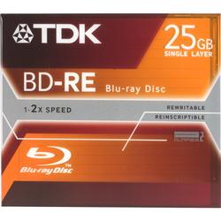 TDK Blu-ray Disc 25GB Single Layer - 2X Rewritable