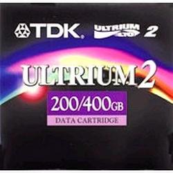 TDK ELECTRONICS CORPORATION TDK LTO Ultrium 2 Tape Cartridge - LTO Ultrium LTO-2 - 200GB (Native)/400GB (Compressed) (27694)