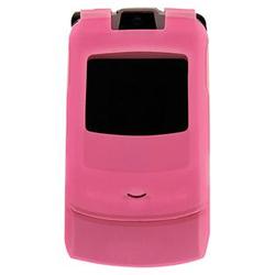 Technocel TECHNOCEL MV3TSPK Technoskin for Motorola RAZR V3 (Pink)