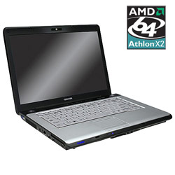 Toshiba TOSHIBA SATELLITE A215-S7433 NOTEBOOK AMD Athlon 64 X2 Dual-Core TK-55 1.8GHz, 512KB L2 Cache, 2GB DDR2 SDRAM, 160GB SATA HDD, DVD SuperMulti +/- R DL, 15.4 WX