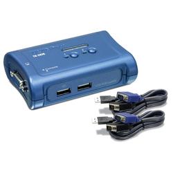 TRENDNET TRENDnet 2-Port USB KVM Switch Kit (Includes 2x KVM Cables)