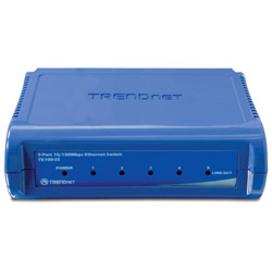 TRENDNET TRENDnet 5-port 10/100Mbps Fast Ethernet Switch