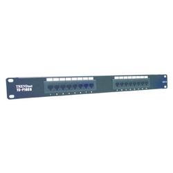 TRENDWARE INTERNATIONAL TRENDnet TC-P16C6 - 16-Port Cat.6 RJ-45 UTP Rack Mount Patch Panels