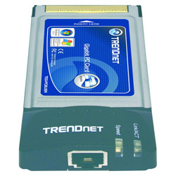 TRENDWARE INTERNATIONAL TRENDnet TEG-PCBUSR Gigabit PC Card
