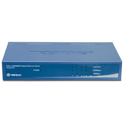 TRENDWARE INTERNATIONAL TRENDnet TEG-S50TXE 5-Port Gigabit Switch