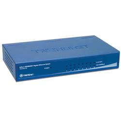 TRENDWARE INTERNATIONAL TRENDnet TEG-S80TXE 8-Port 10/100/1000Mbps Copper Gigabit Switch - 8 x 10/100/1000Base-T LAN