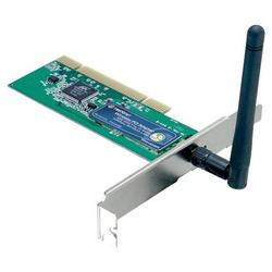 TRENDWARE INTERNATIONAL TRENDnet TEW-423PI - 54Mbps 802.11g Wireless PCI Adapter