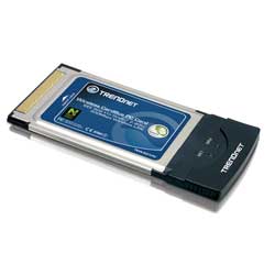 TRENDNET TRENDnet TEW-621PC Wireless N-Draft PC Card