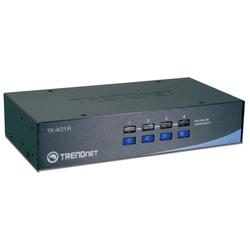 TRENDWARE INTERNATIONAL TRENDnet - TK-401R 4-Port Rack Mount KVM Switch