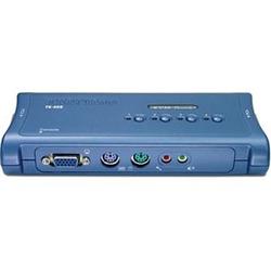 TRENDNET TRENDnet TK-408K 4-Port PS/2 Audio KVM Switch - 4 x 1 - 4 x HD-15 Keyboard/Mouse/Video