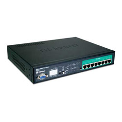 TRENDNET TRENDnet TPE-80WS Web Smart Gigabit Switch with PoE - 8 x 10/100/1000Base-T LAN