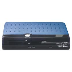 TRENDWARE INTERNATIONAL TRENDnet - TS-U200 USB 2.0 Network Storage Server with Memory Card Reader/Writer