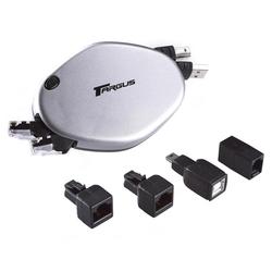 Targus 3 in 1 Retractable Cable - Silver