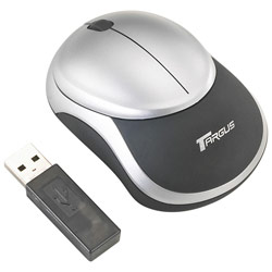 Targus Stow-N-Go Wireless Optical Mouse - Optical - USB - Black