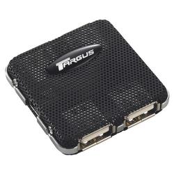 Targus Super Mini USB 2.0 4-Port Hub - 4 x 4-pin Type A USB 2.0 - USB, 1 x USB 2.0 - USB - External