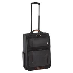 Targus Urban Travel Roller Case - Clam Shell - Telescoping Handle - Nylon - Black, Orange