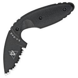 Ka-Bar Tdi, Zytel Handle, Serrated, Plastic Sheath