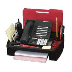 Compucessory Telephone Stand And Organizer, 11-1/2 x9-1/2 x5 , Black (CCS55200)