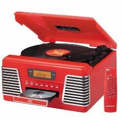 Crosley The AutoRama CD - Red - - CR712-RE