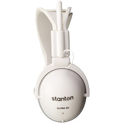 Stanton The Group DJ Pro 60 Lightweight Stereo Headphone - - Stereo - White