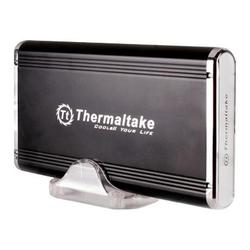 THERMALTAKE Thermaltake SilverRiver A2396 DUO External Enclosure - Storage Enclosure - 1 x 3.5 - 1/3H Internal Hot-swappable - Black