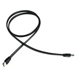 THERMALTAKE Thermaltake eSATA Cable - 1 x eSATA - 1 x eSATA - 3.28ft - Black