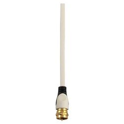RCA Thomson Flat Panel Coaxial Cable - 7ft - White