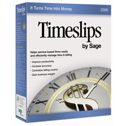 SAGE - PEACHTREE Timeslips 2008 by Sage