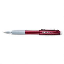 Papermate/Sanford Ink Company Titanium™ Mechanical Pencil, Retractable, .5mm Lead, Red Barrel (PAP98810)
