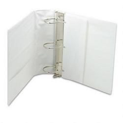 Samsill Corporation Top Performance DXL™ Insertable Angle-D Binder, 4 Capacity, White (SAM17797)