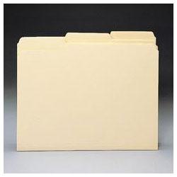 Smead Manufacturing Co. Top Tab 2-Ply Antimicrobial File Folders, Legal, Manila, 100/Box (SMD15338)