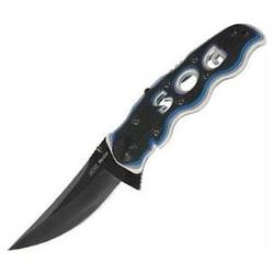 Sog Topo Meridian, Aluminum/zytel Handle, Black Blade, Plain