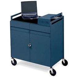 Toshiba Bretford 15 Unit Preassembled Notebook Cart - Steel - Blue