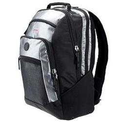 Toshiba Mobile Back Pack - Backpack - Shoulder Strap - 1 Pocket - Ballistic Nylon - Black, Silver