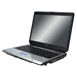 Toshiba Satellite A135-S2256 Notebook - Intel Celeron M 430 1.73GHz - 15.4 WXGA - 512MB DDR2 SDRAM - 80GB HDD - DVD-Writer (DVD-RAM/ R/ RW) - Wi-Fi - Windows V