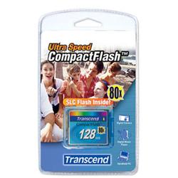 TRANSCEND INFORMATION Transcend 128MB CompactFlash Card - 80x - 128 MB