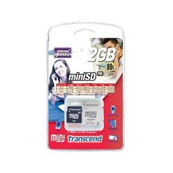 TRANSCEND INFORMATION Transcend 2GB miniSD Card - 80X - 2 GB