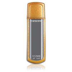 TRANSCEND INFORMATION Transcend 512MB JetFlash 160 USB2.0 Flash Drive - 512 MB - USB