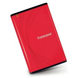 TRANSCEND INFORMATION Transcend StoreJet 2.5 External Enclosure - Storage Enclosure - 1 x 2.5 - 9.5 mm Height Internal Hot-swappable - Red