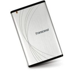 TRANSCEND INFORMATION Transcend StoreJet 2.5 External Enclosure - Storage Enclosure - 1 x 2.5 - 9.5 mm Height Internal Hot-swappable - Silver