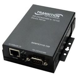 TRANSITION NETWORKS Transition Networks 1-Port Serial to Fiber Device Server - 1 x DB-9 , 1 x SC